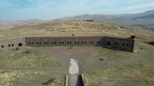 aerial historical redoubt