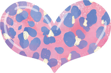 heart, illustration on white background