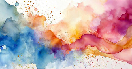 abstract watercolor background	