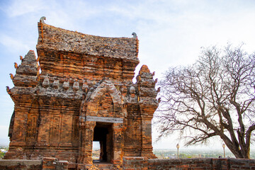 Po Klong Garai Temple In Ninh Thuan Province, Vietnam. Po Klong Garai Temple Is The Most Majestic...
