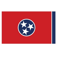 Flag of the U.S. state of Tennessee