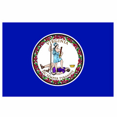 Flag of the U.S. state of Virginia