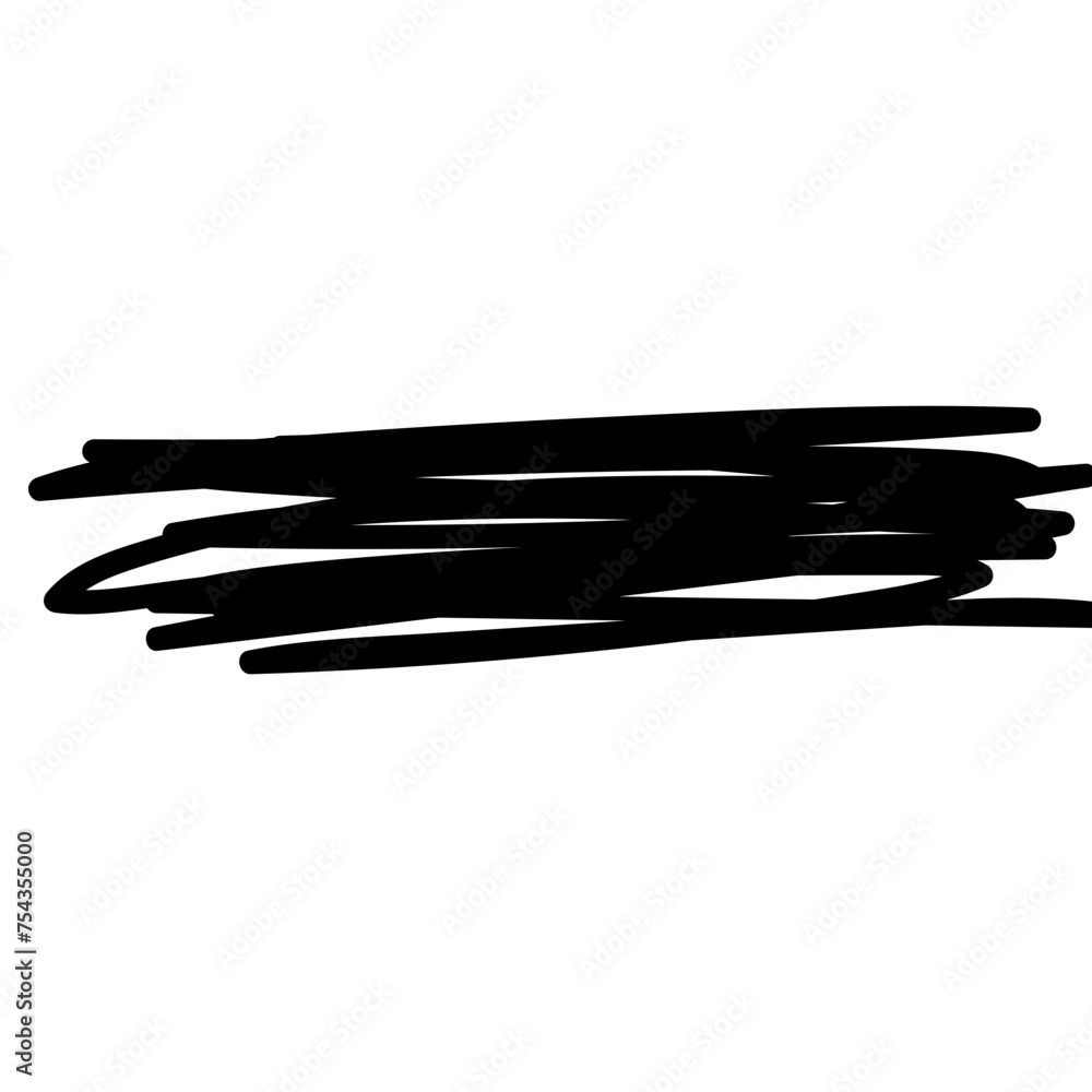 Poster doodle line simple shape icon. line frame silhouette monochrome black element. simple line icon isol