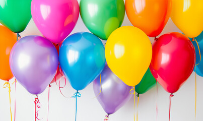 Vibrant Balloon Delight: Joyful Children's Fiesta