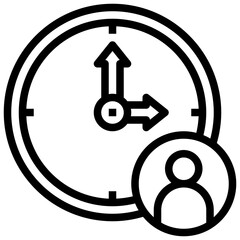 USER,meeting,time,clock,person.svg