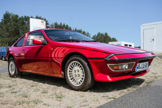 LINTHE, GERMANY - MAY 27, 2023: The sports car Matra Murena, 1983. Die Oldtimer Show 2023.
