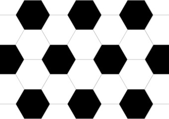 Soccer Ball or Football Background. Football championship. Soccer Banner Template for Poster. Vector Illustration. 