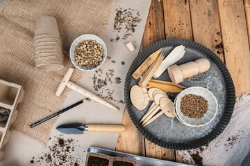 Aussaat im Fr&uuml;hling, Anbau selber machen, nat&uuml;rlich Gem&uuml;se anpflanzen