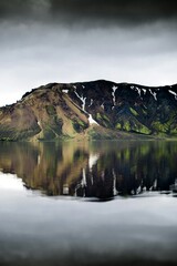 Obraz premium lake in the mountains