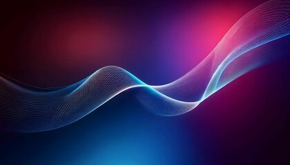 Waves are made up of rotating particles. abstract graphics science and technology sense background	