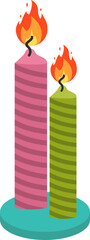 Candle Lite Illustration