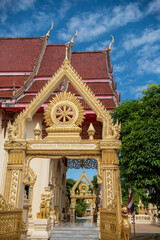 Naklejka premium THAILAND UBON RATCHATHANI WAT LIAB