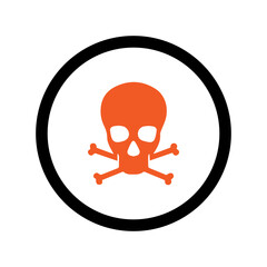 Hazard and Warning vector icon