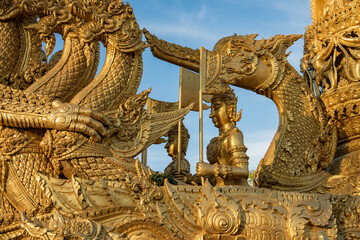 Fototapeta premium THAILAND UBON RATCHATHANI THUNG SRI MUEANG MONUMENT