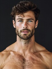 Obraz premium Portraits of men