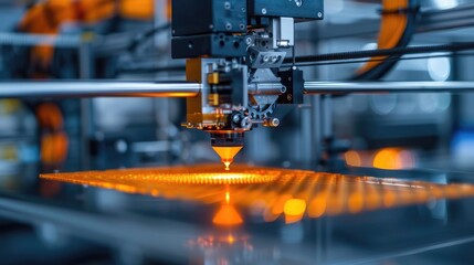 Advanced 3D printing technology in manufacturing and construction