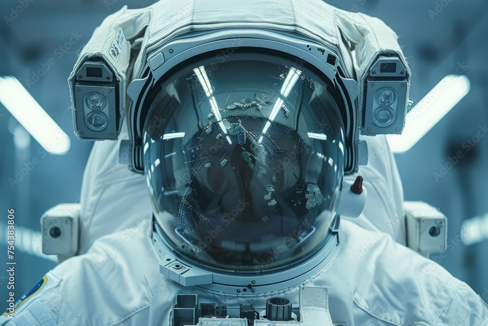 Poster a nanoscale filtration system for spacesuits, allowing astronauts to safely explore hostile environm