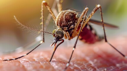 A public health campaign using genetically modified mosquitoes to eradicate malaria