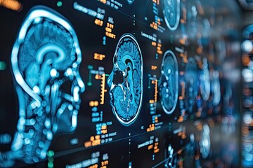 Obraz premium An artificial intelligence system for interpreting medical imaging, increasing diagnostic accuracy and speed