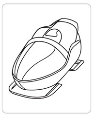 Transport coloring pages for kids, Vehicle coloring book, Vehicle illustration