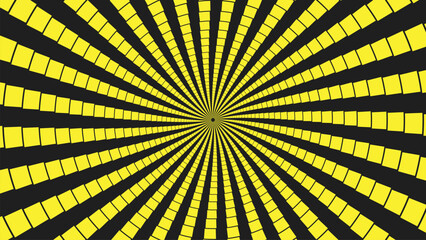 Abstract spiral round vortex dotted urgency data cycle background.