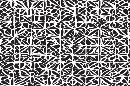 abstract art black and white overlay monochrome texture and it is a vector image for background texture