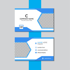 Modern vector business card template
