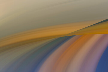 Abstract gradient motion Blurred colored background. Smooth transitions of iridescent orange and...