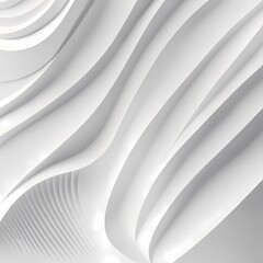 Obraz premium White luxury background with grey shadow straight stripes | Dark 3d geometric texture illustration|
