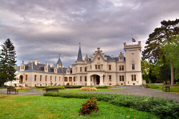 Fototapeta premium The Nadasdy Castle in Nadasdladány in Hungary