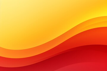 Tomato Red to Mustard Yellow abstract fluid gradient design, curved wave in motion background for banner, wallpaper, poster, template, flier and cover