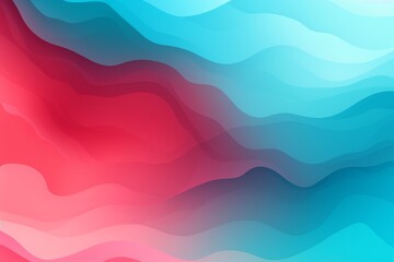 Teal to Red abstract fluid gradient design, curved wave in motion background for banner, wallpaper, poster, template, flier and cover