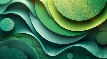 Brochure design Abstract geometric nature background