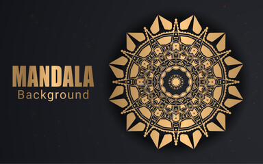 Luxury Mandala Background Design. Islamic mandala design, Mandala Design Background, ornament background,