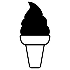 ice cream cone icon