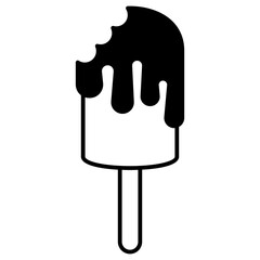 bitten popsicle icon