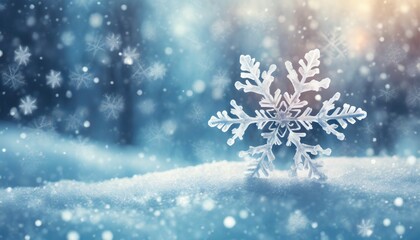 christmas snowflake background