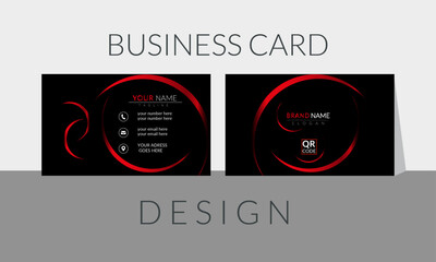 Eye catching Business card design for business natural food cosmetic product as well as business advertisement with organic background and easy flyer design for every business