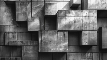 Concrete Building Abstract