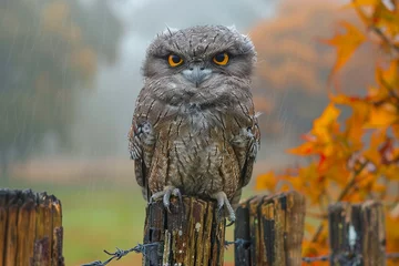 Niedliche Tiere Australiens - Tawny Frogmouth Eulenschwalm © paganin