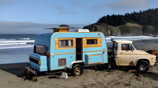 tow rv by usa to the ocean