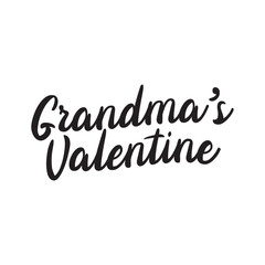 Naklejka na ściany i meble Grandmas Valentine SVG Design