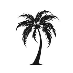Obraz premium palm trees silhouettes