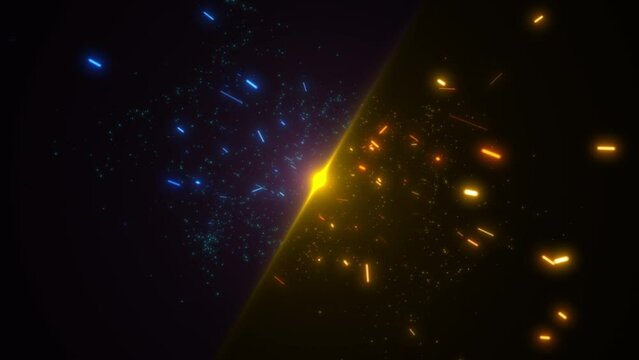 fire sports graphics title animation background video