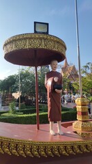 Naklejka premium Wat Preah Prom Rath, Siem Reap, Cambodge