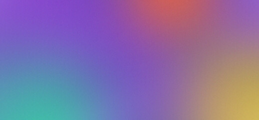 Colorful eye-catching green, yellow, purple, orange, blue abstract background, textured gradient