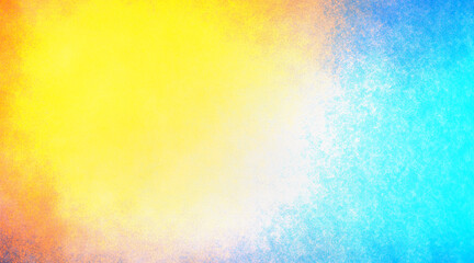 Yellow and blue abstract pastel background