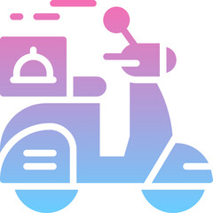 Food delivery icon