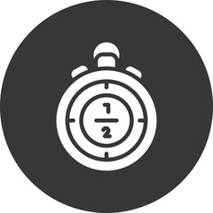 Half Time Glyph Inverted