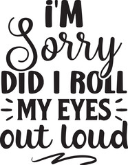 Sarcastic svg design